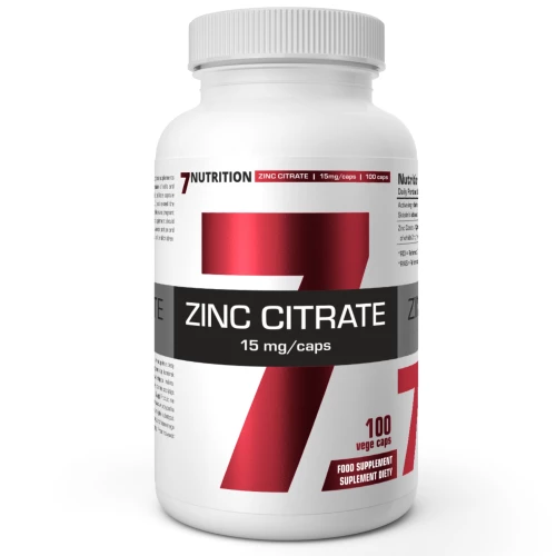 7Nutrition - Zinc citrate - 100 kapsułek